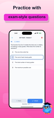 Digital SAT Prep: Study Share iPhone screenshot