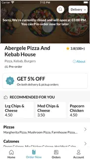 How to cancel & delete abergele pizza and kebab house 2