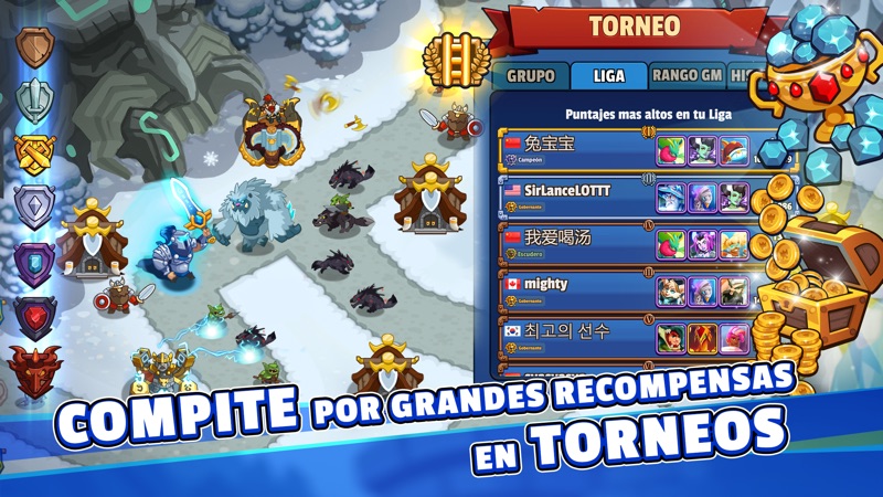 Realm Defense: Leyenda heroica screenshot 6