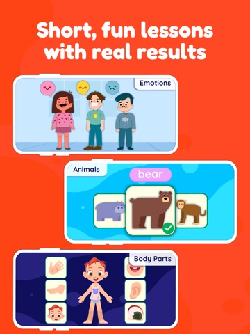 Bolo - learn english for kids iPad screenshot