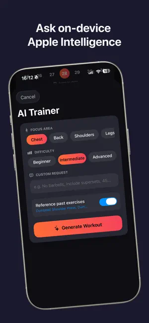 Muscle Gym Diary screenshot 3