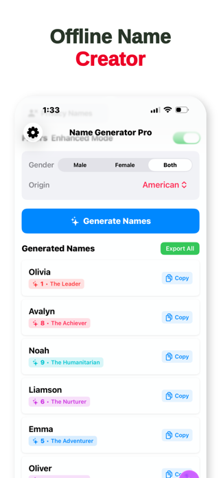 Name Generator Pro 2025 Screenshot 3 of 5