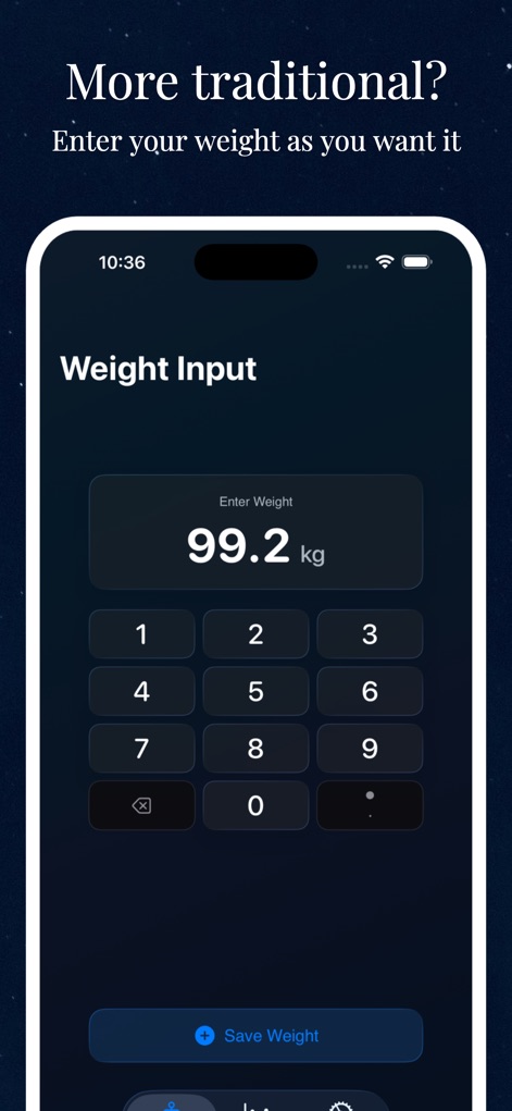 Simple Weight Logger - Health & Fitness App | MWM