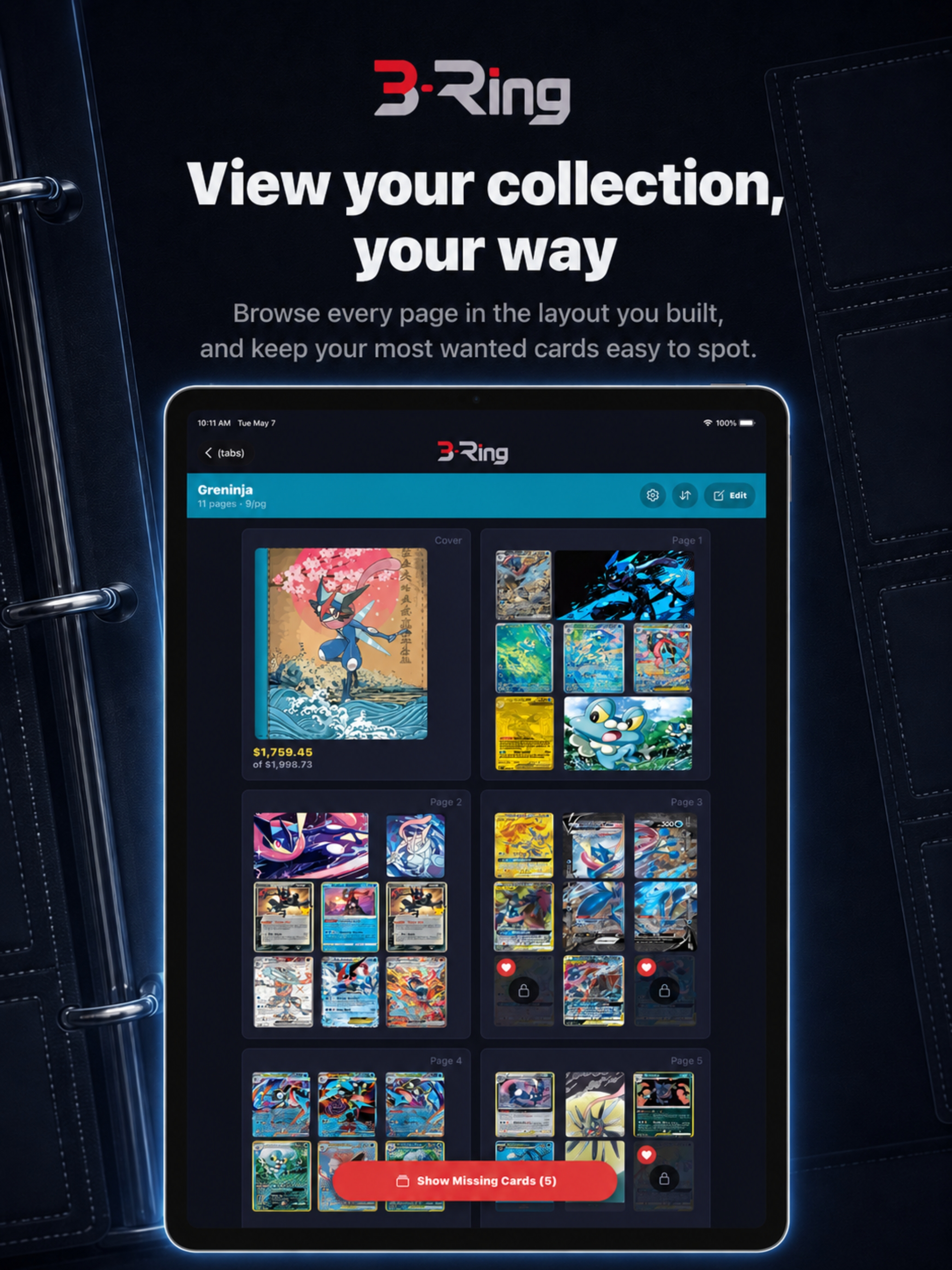 3Ring - TCG Binder Tracker screenshot 7
