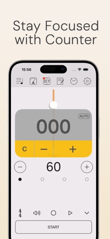 Smart Metronome & Tuner + iPhone screenshot