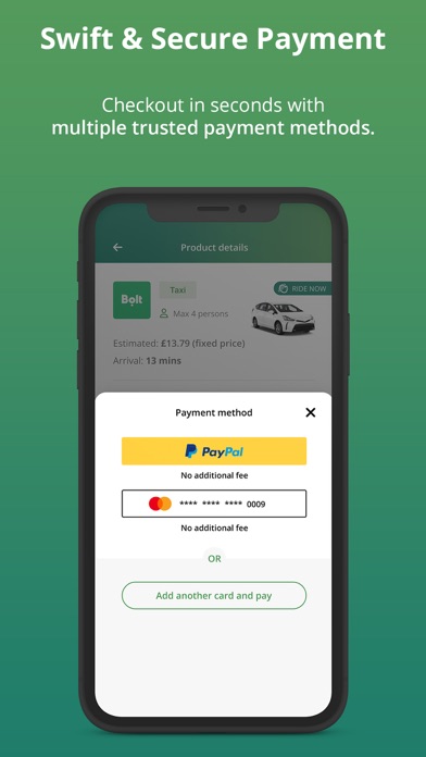 Book Taxi & Cab Rides | hoppa Screenshot