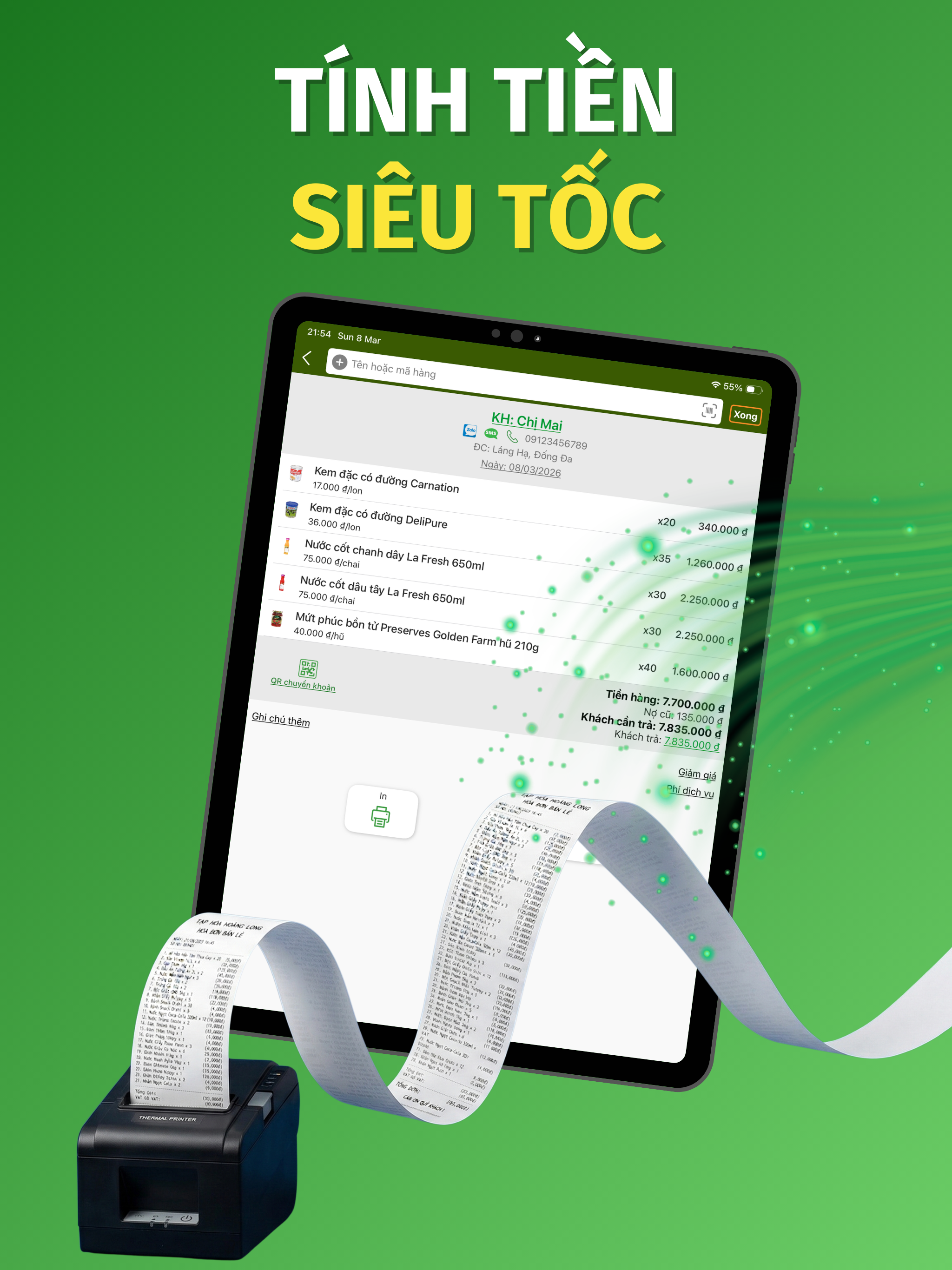 POS Mini - Tính Tiền Bán Hàng