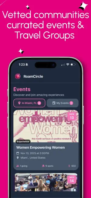 RoamCircle screenshot 2