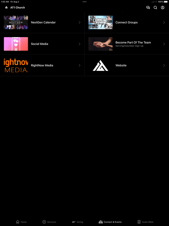 Screenshot #6 pour After The One Church