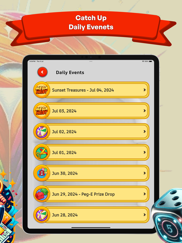 Daily Dice Link  Dice Rewards