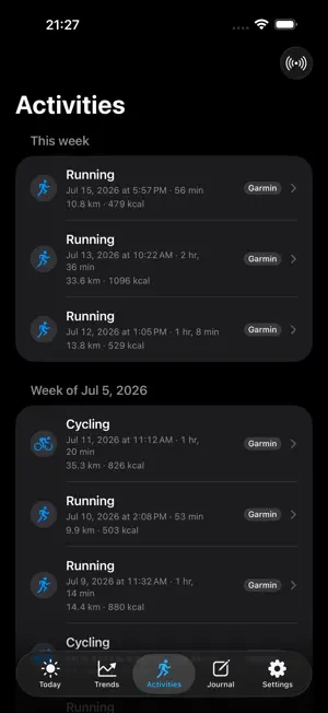 Fyzen: Recovery & Readiness screenshot 4