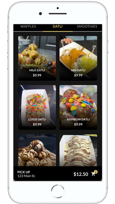 Screenshot #1 pour Datli Crepe and Waffle