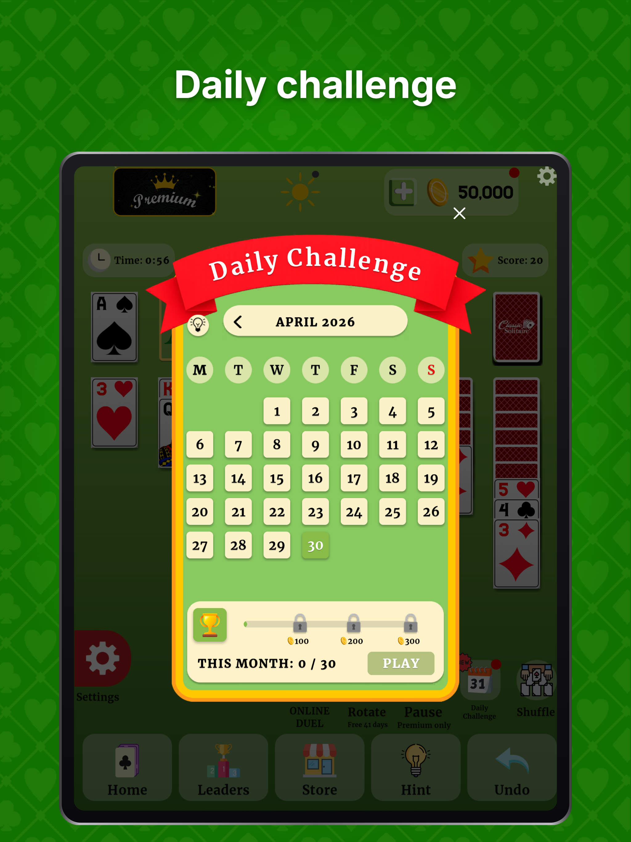 Classic Solitaire - No Ads screenshot 15