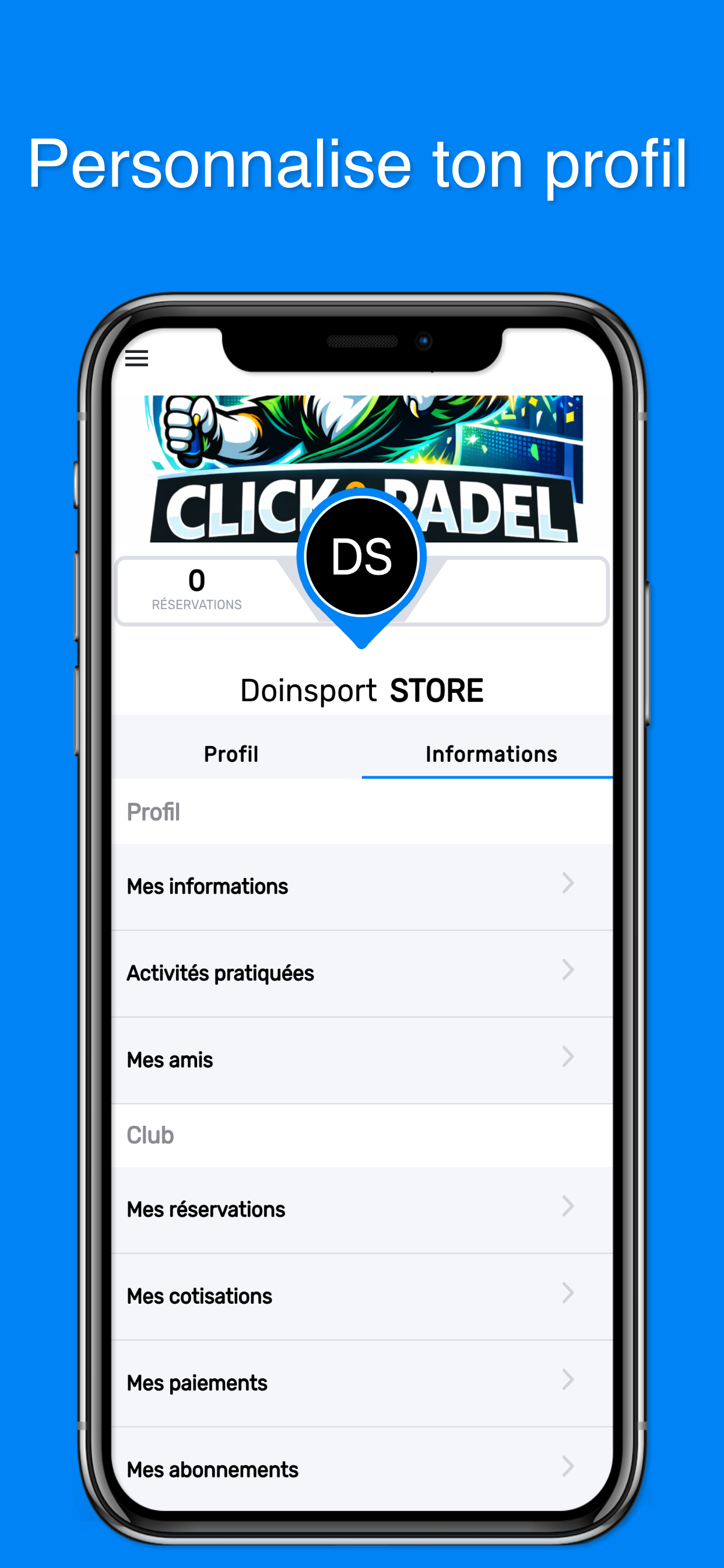 CLICK & PADEL screenshot 4