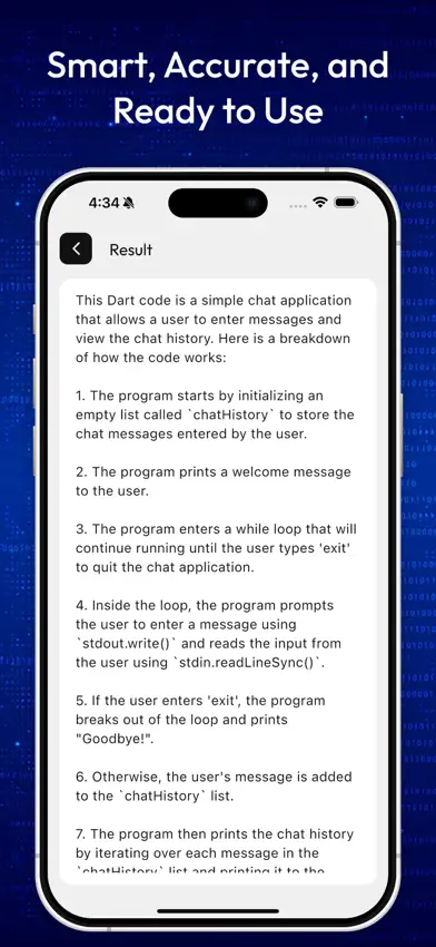 AI Code Generator - Snippet screenshot 4