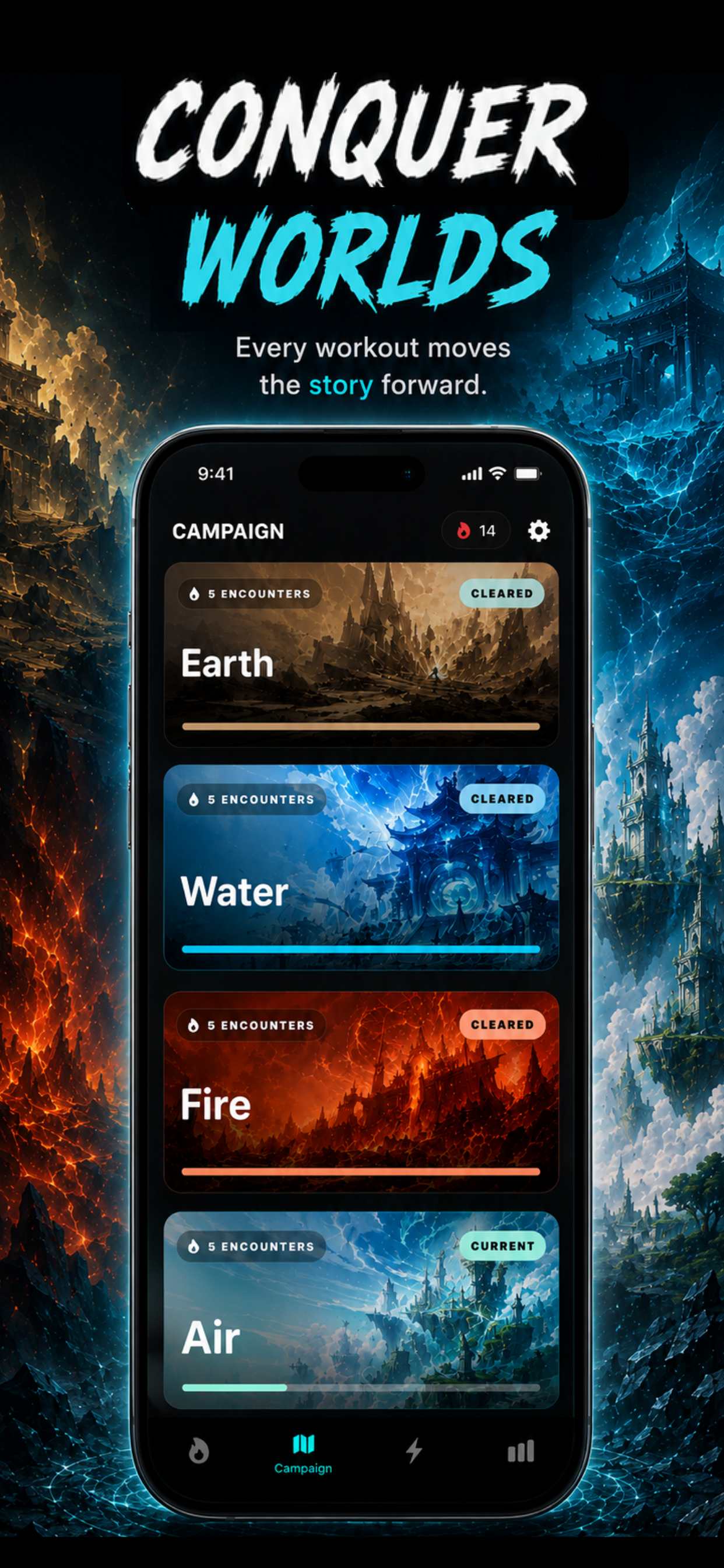 Urise - Level Up Fitness screenshot 6