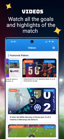FutBR - futebol Ao Vivo iPhone screenshot