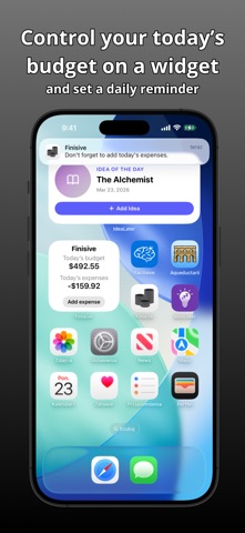 Finisive - Simple Daily Budget screenshot