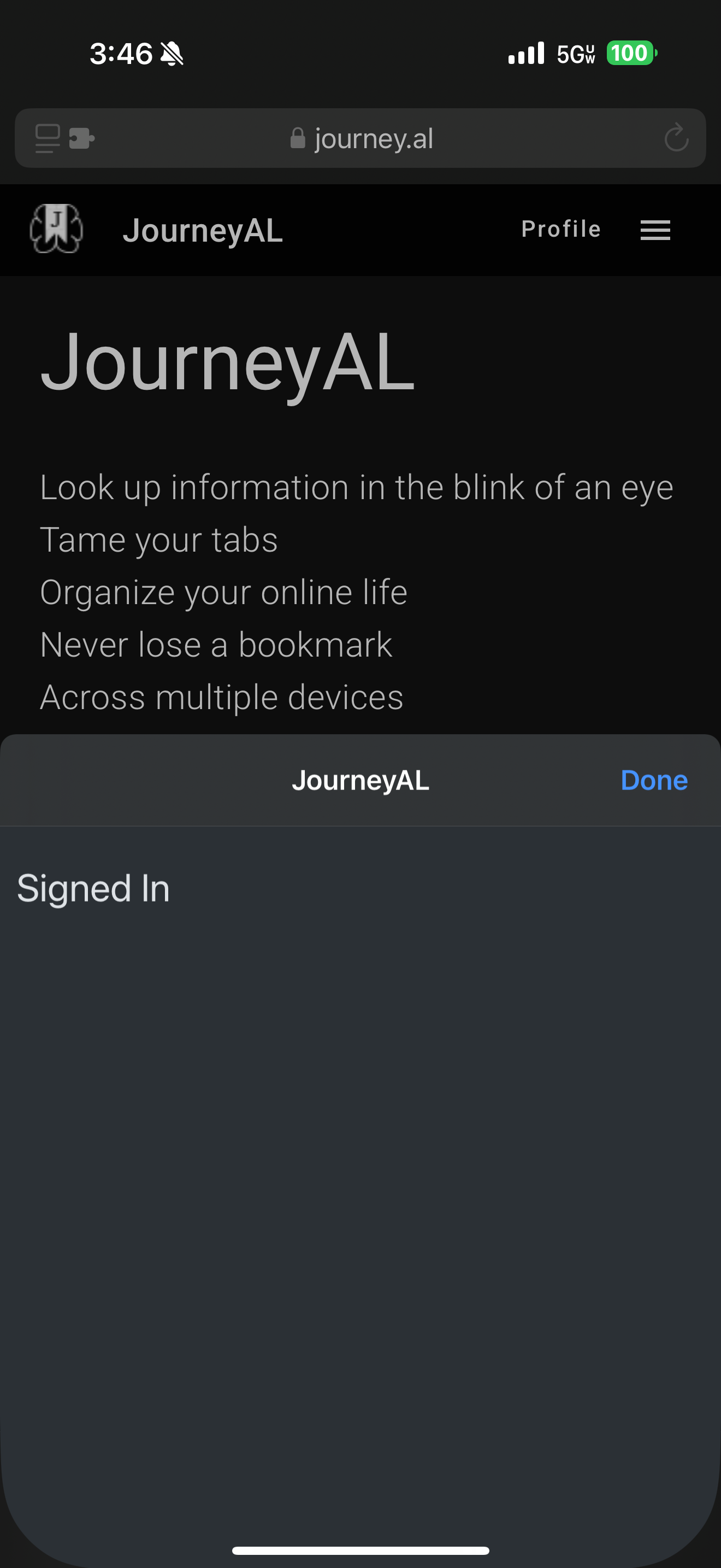 JourneyAL screenshot 4