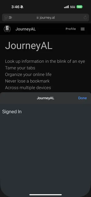 JourneyAL screenshot 4