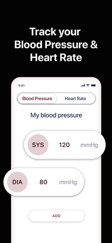 Blood Pressure Tracker screenshot