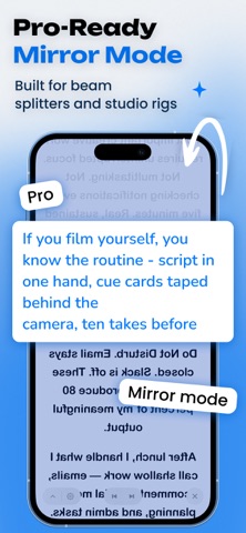 Teleprompter Script – CueSync Screenshot 3 of 7