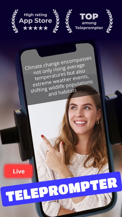 Teleprompter with AI