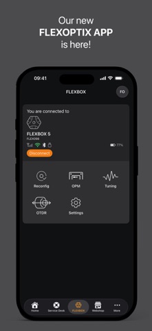 FLEXOPTIX App Screenshot 1 of 7