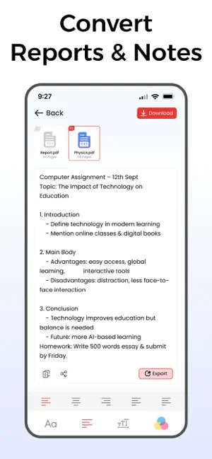 PDF to Text Converter. screenshot 2