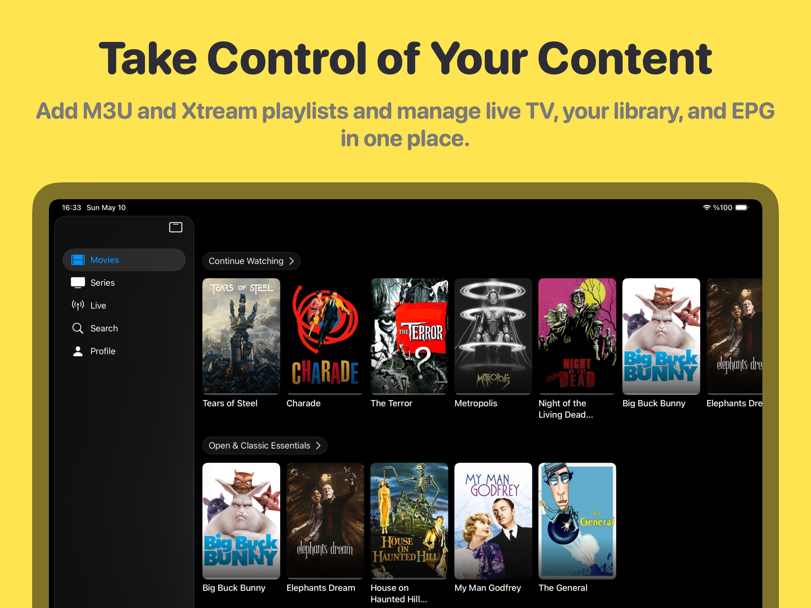 WUW IPTV Player