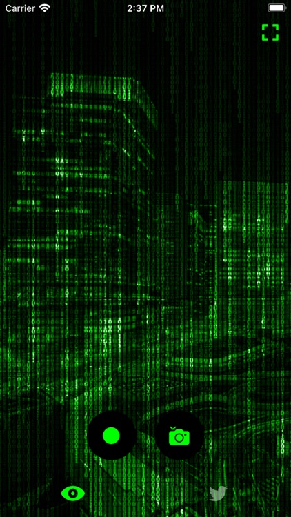 Cyber AR Camera :Hacker's Eye