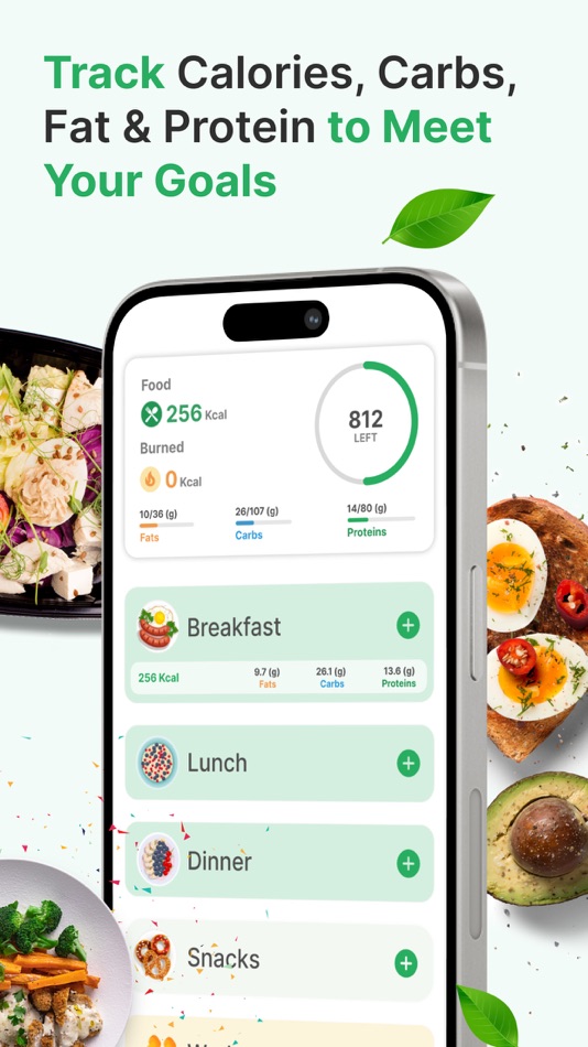 #1. Calorie Counter & Meal Tracker (iOS) 来自: FlashSoft OU