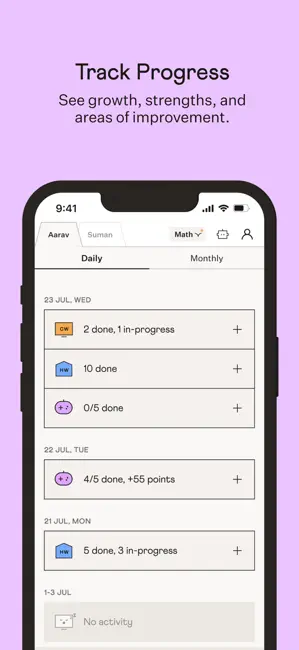Cuemath Parent iPhone screenshot 5