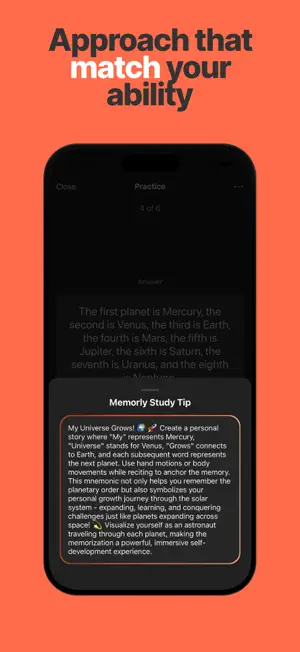 Memorly Flashcard & Study Tips screenshot 4