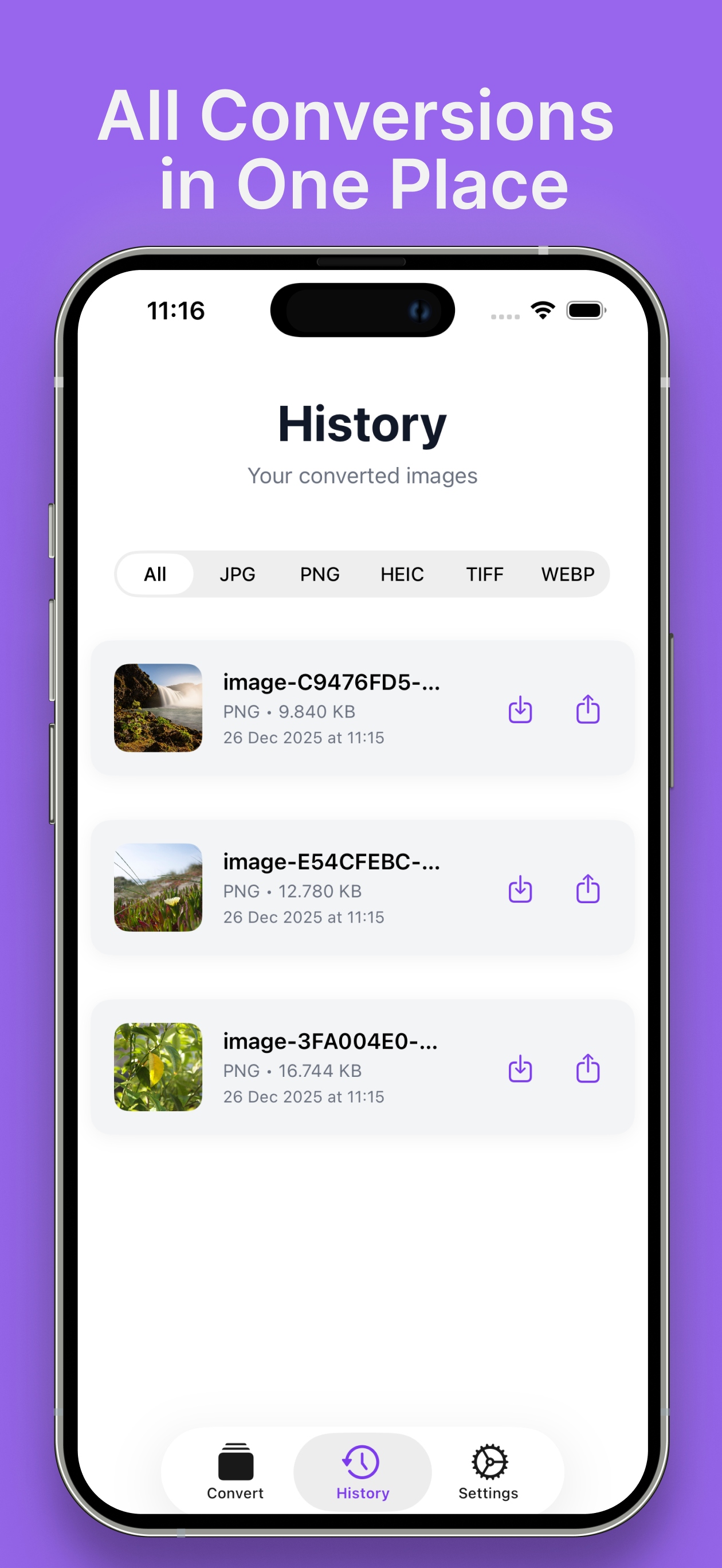 Image Converter: HEIC JPG screenshot 3