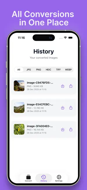 Image Converter: HEIC JPG screenshot 3