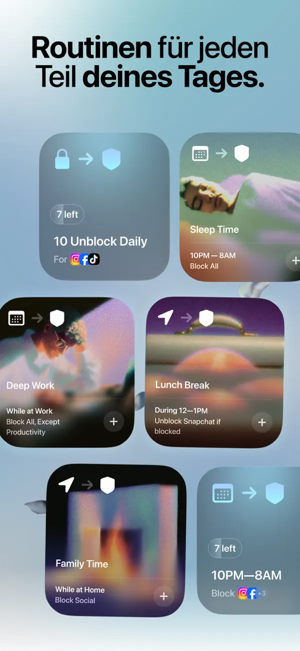 Opal: Wenig Bildschirmzeit iPhone App Screenshot 7 – Produktivität