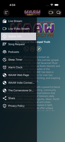 WAAW 94.7 FM Screenshot 4 of 5