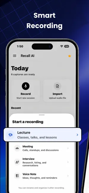 Recall - AI Note Taker screenshot 4