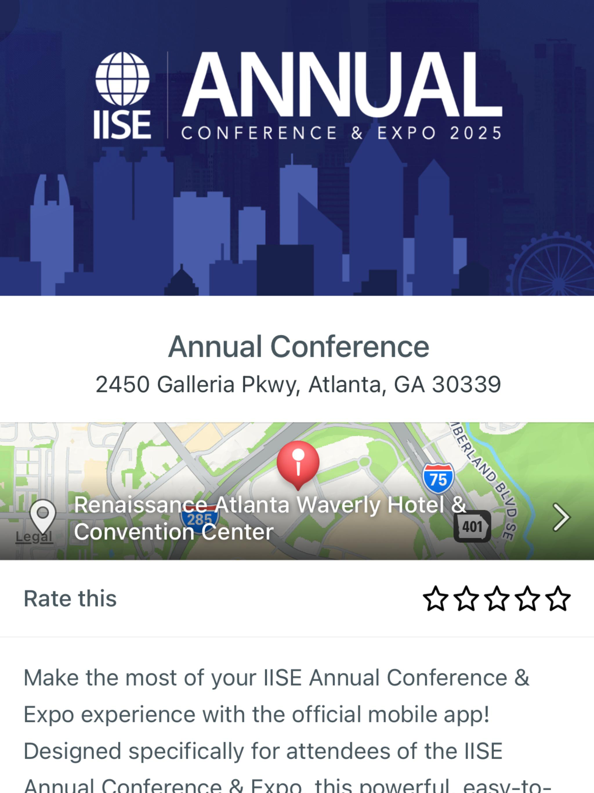IISE Events
