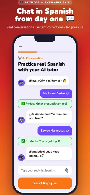 habla: Learn Spanish & Games screenshot 2