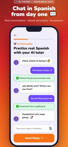 habla: Learn Spanish & Games iPhone screenshot