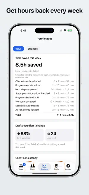 FitnessKit: PT Client Coach screenshot 2