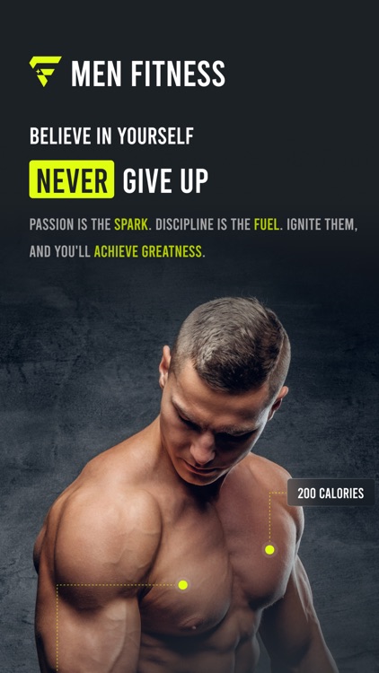 Home Workout & Planner for Men