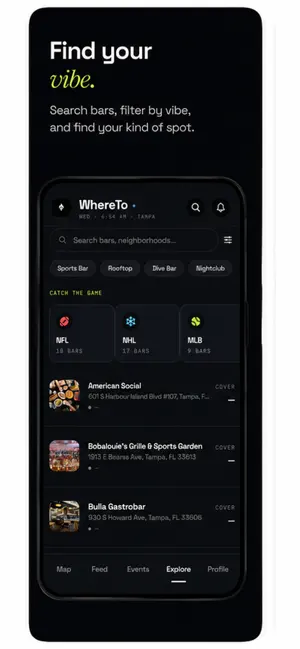 WhereTo - Nightlife & Events screenshot 2