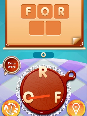Sweet Words: Brain Puzzle Game iPad screenshot