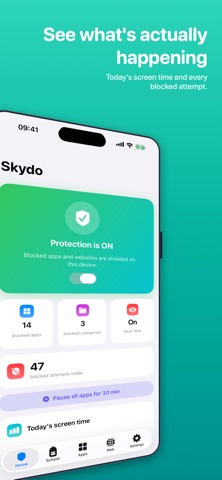 Skydo - Parental control iPhone screenshot