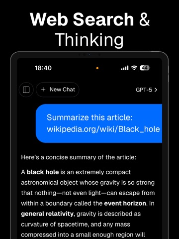 AI Chat - Smart AI Assistant iPad screenshot