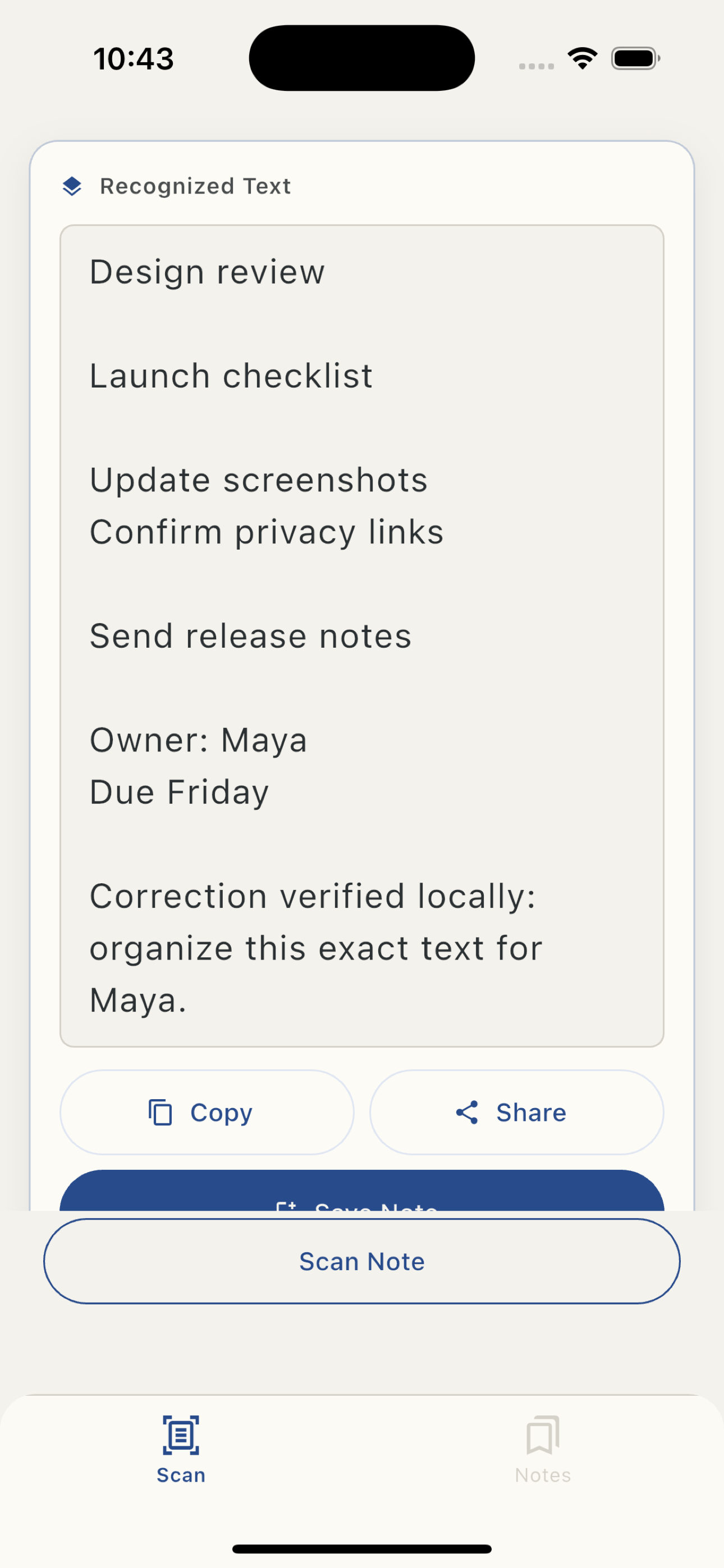 HandNote: Handwriting OCR screenshot 4