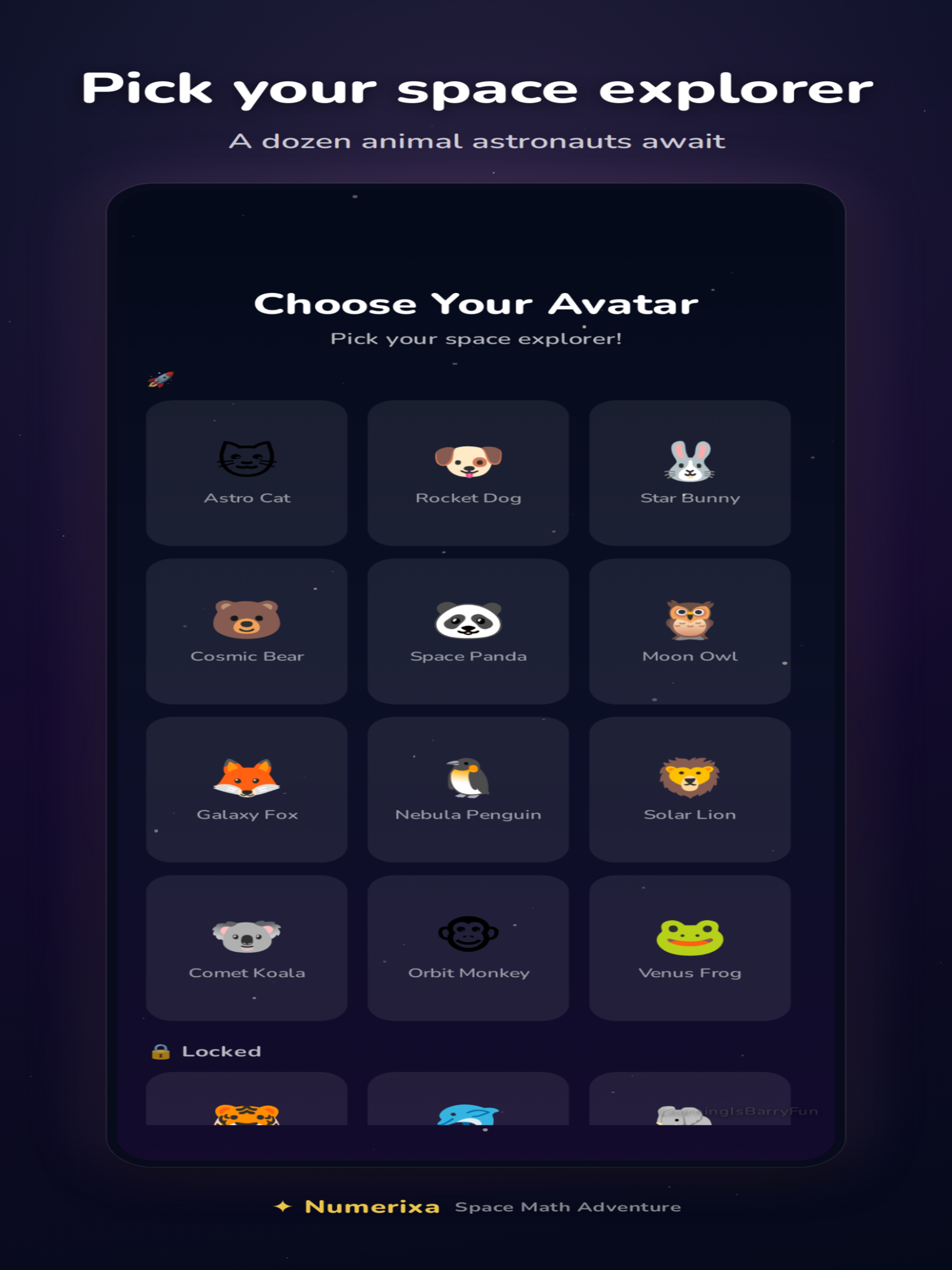 Numerixa: Space Math Adventure
